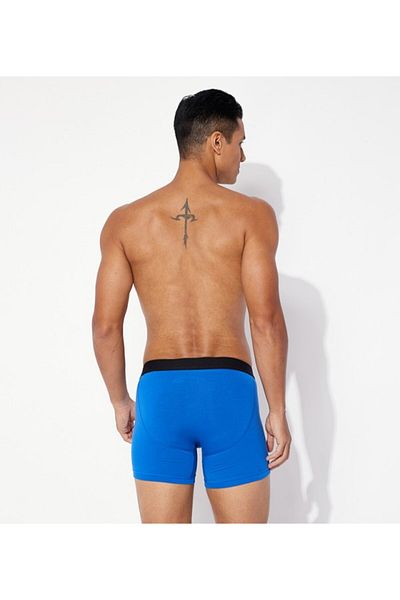 Aeropostale Men's Dark Blue Plain Briefs