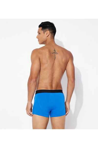 Aeropostale Men's Blue Plain Briefs