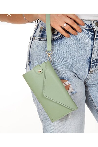 ESTUTE Multi-eyed soft leather phone holder card holder wallet