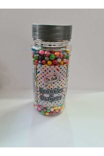 Dr. Gusto Cake Ornament Sprinkles&Dragees 90 Gr - Mix