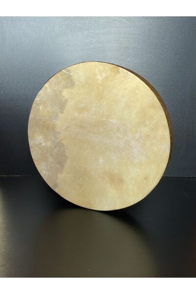 Ece müzik aletleri 45cm Hayvani Deri Çift Katlı Gürgen Kasnak Bendir Kılıf Da...