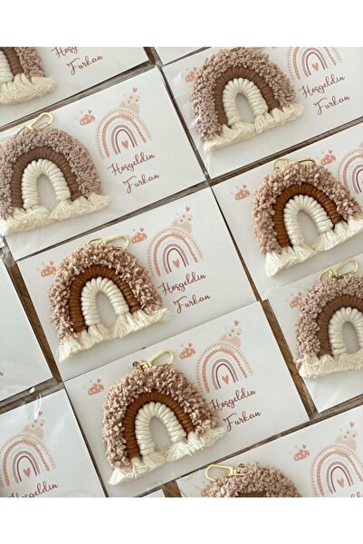 linabukett Makrome Gökküşagı Anahtarlık 10 Adet