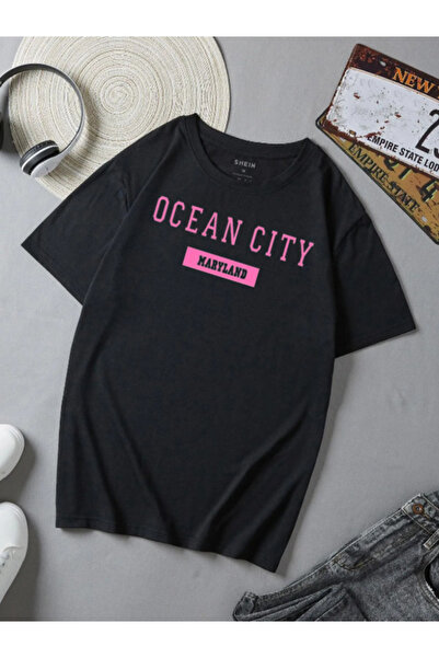 Stendhal Μπλουζάκι Ocean City Printed Oversize