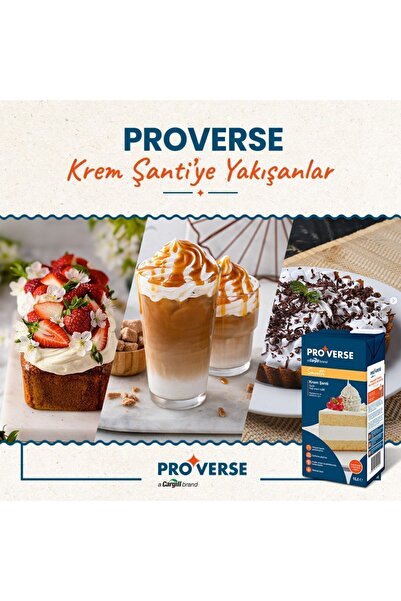 CARGILL Cargıll Proverse Smooth Sıvı Krema (Şanti) 1 Kg. %26 Yağ Oranı