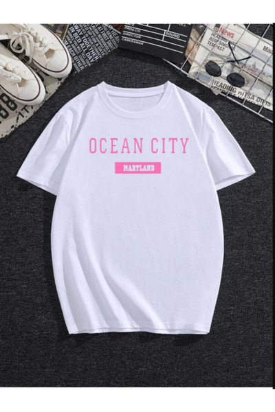 Stendhal Μπλουζάκι Ocean City Printed Oversize