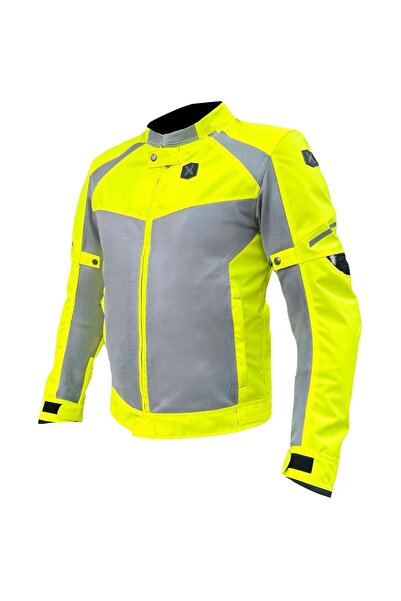 Xspeed سترة X-evo الصيفية للحماية من شبكة الدراجات النارية للموسم الجديد نيون