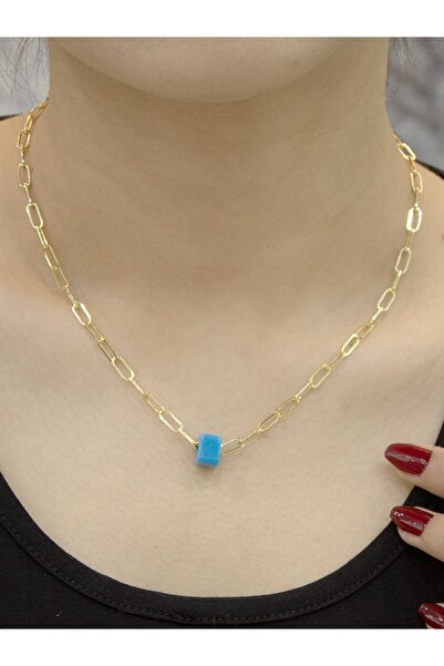 Zeynepli gold & jewelry 14 Ayar Altın Büyük Ataş Zincir Kolye