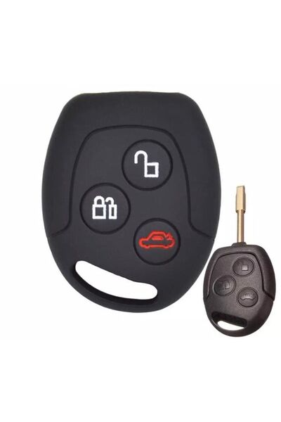 ŞENYILDIZ AKSESUAR Ford Fiesta Mondeo Focus Transit Fusion Silikon Anahtar Ko...