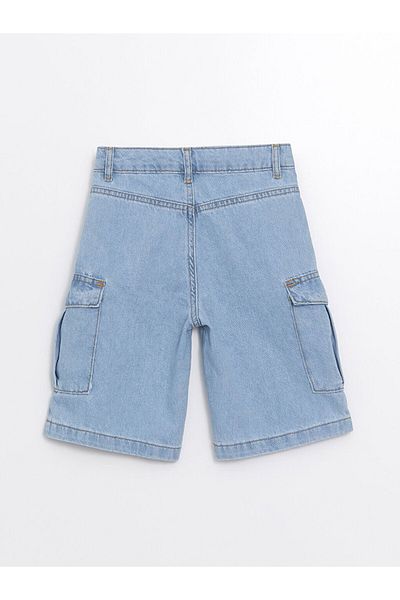 LC Waikiki Cargo Jean Bermuda Pentru Fata Copii