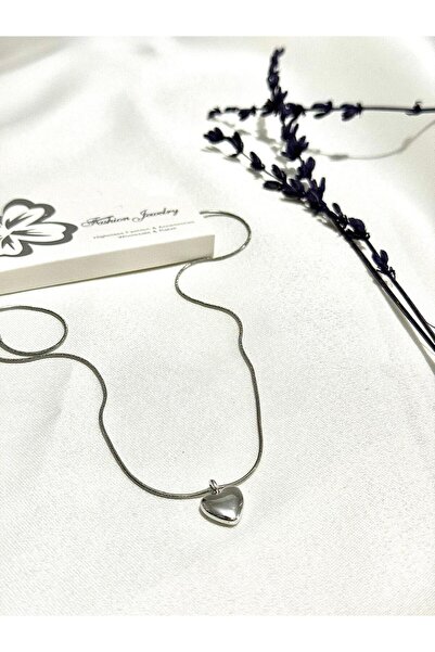 Perry Accesories قلادة نسائية بسلسلة من الفولاذ المقاوم للصدأ منقوشة على شكل ...
