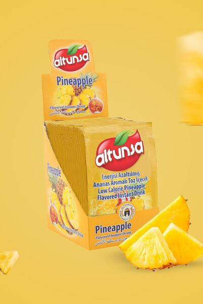 Altunsa Ananas Aromalı Soğuk Toz Içecek 9 gr X 24 Adet