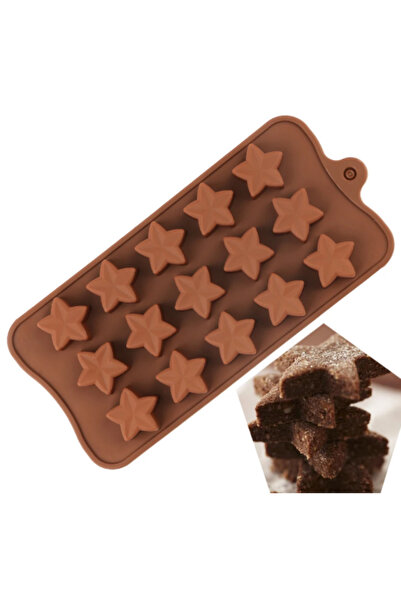 PASTRY PLANET قالب شوكولاتة سيليكون بنمط نجمة