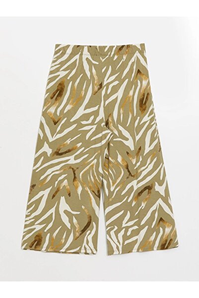 LC Waikiki LCW Grace Beli Lastikli Desenli Kadın Kapri ÖZYEKA