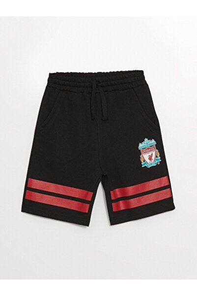 LC Waikiki Chlapecké šortky s potiskem Liverpool - elastický pas