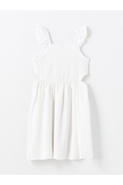 LC Waikiki Κοριτσίστικο φόρεμα με τετράγωνο λαιμό