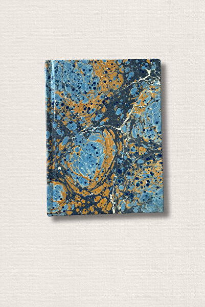 Ebru sanatı el emeği defter