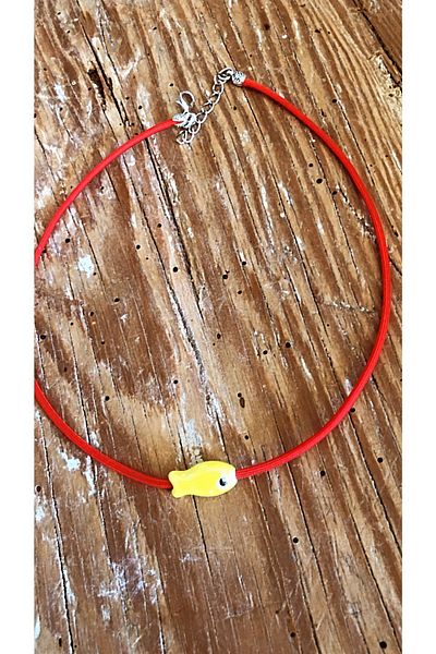 by özllem Glass Fish Necklace