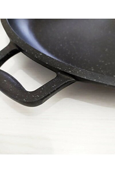 Esse Nso 36 Cm Cast Granite 2kg Quality Multi-Purpose Flatbread, Flatbread, Katmer Pizza Sheet Roasting Pan