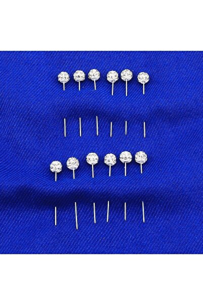 Hobi Dünya Kristal Taşlı Toplu Eşarp Şal Iğnesi