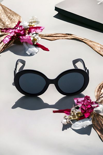 MACERATİ Uv400 1-10 Years Unisex Black Children's Sunglasses