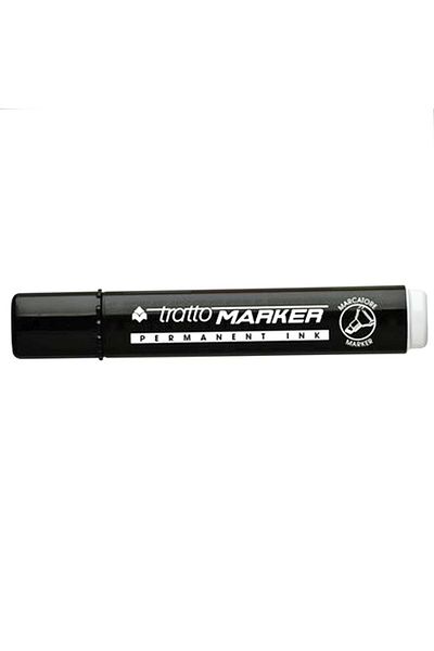 ipekbazaar Waterproof Tratto Permanent Marker Pen with 5mm Cut Tip - Quick Drying Felt, 1 Piece
