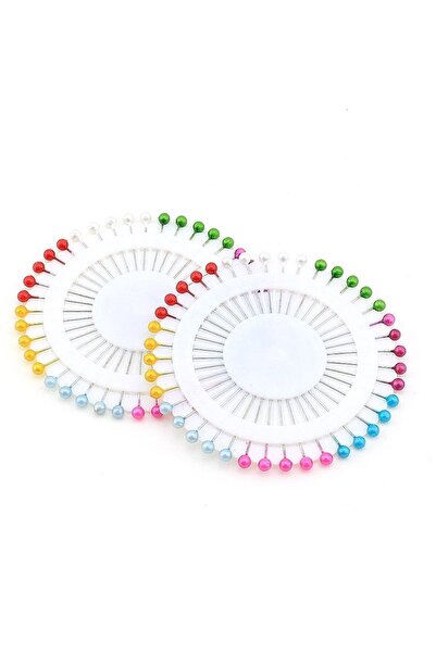 Hobi Dünya Renkli Başlı Toplu Iğne