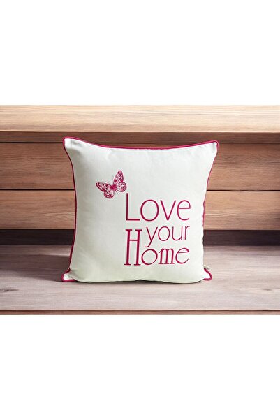 HALATÇI HOME Apolena Decorative Throw Pillow Case Pink