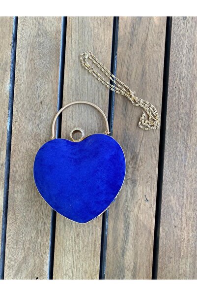 MEGA ÇANTA Geantă de rochie de seară din cristal - Design cu aspect de inimă