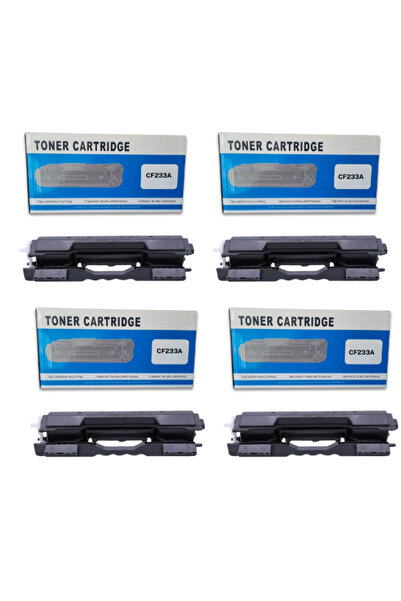 CF233A MUADİL TONER - Dörtlü Paket