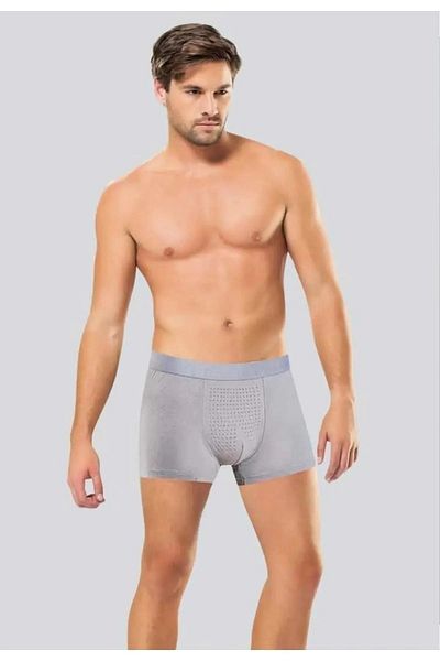 Anıt 5 τεμάχια μονόχρωμο Lycra Bamboo Ανδρικό Boxer 96% Bamboo 4% Lycra