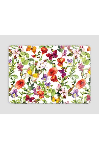 DreamHomes 25*35 Glass Cutting Board - Flower Garden