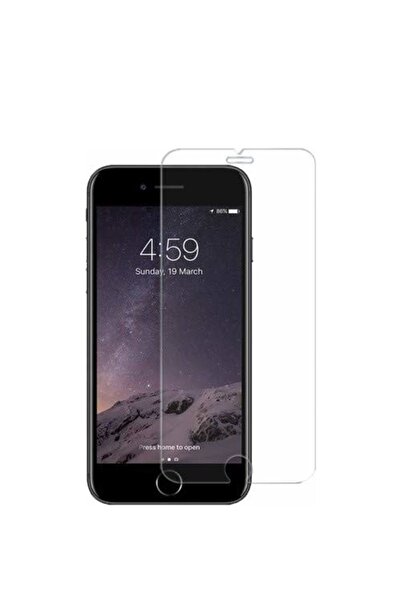 Tria İphone 7 Plus / 8 Plus Uyumlu Temperli Şeffaf Kenarlı Ekran Koruyucu Kır...