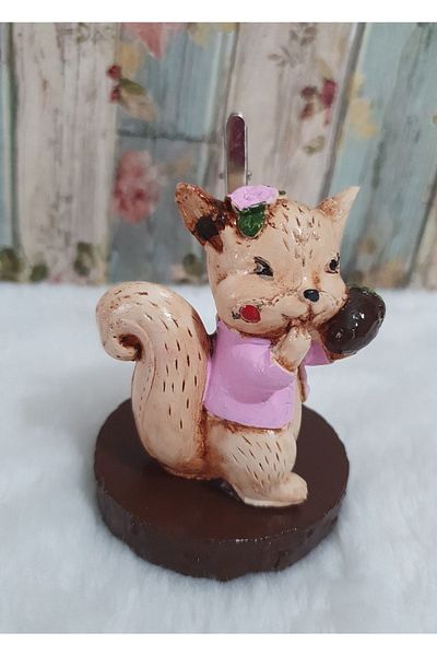 Merland Squirrel Handmade Note Holder