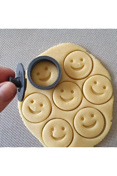 Rapithwin قالب كوكي وجه مبتسم