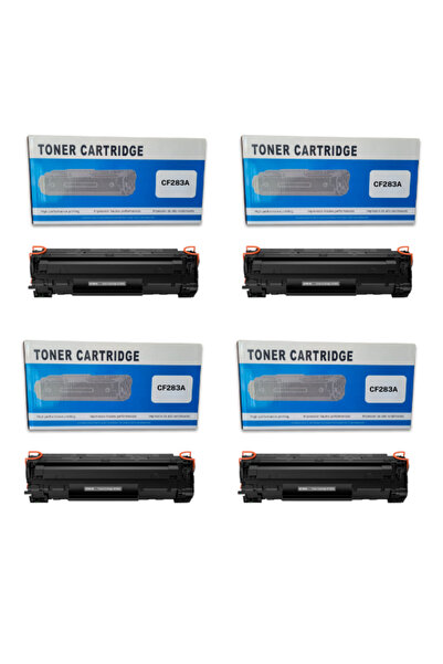 CF283A MUADİL TONER - Dörtlü Paket