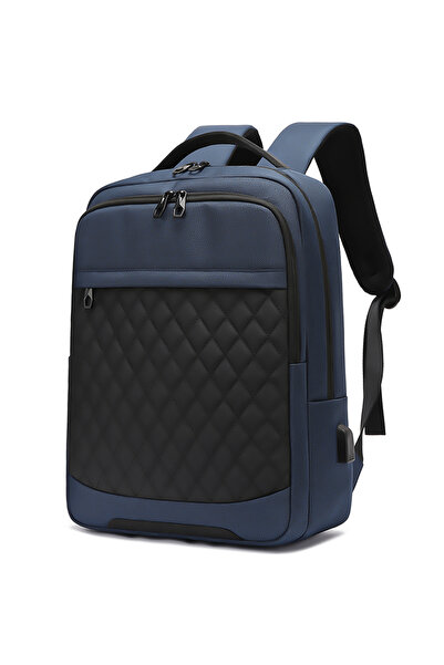 DEKOHOP Laptop Notebook 15,6 inç Sırt Çantası Usb Şarj Girişli Yeni Nesil Sey...