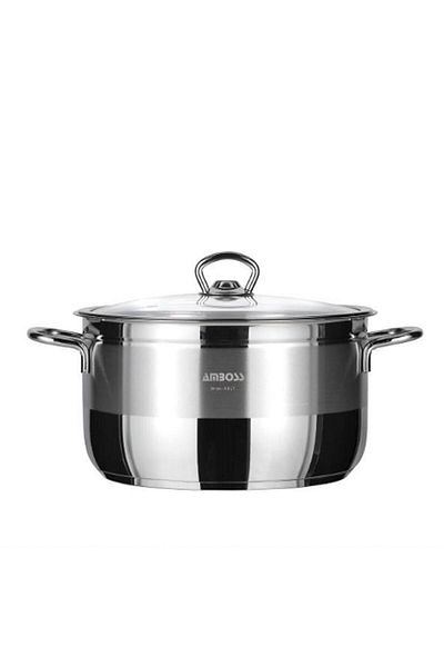 Amboss Ambos Saphire 16 cm Deep Pot - Glass Lid