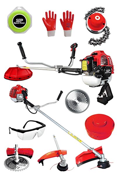 Spech Power U.s.a 2.4 Hp Geniş Piston Yakıt Tasarruf Benzin Motorlu Yan Tip O...