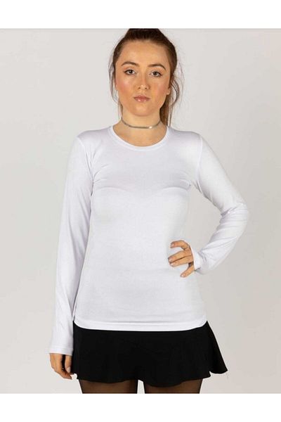 BLUEMOOR Women's Long Sleeve Crew Neck Body