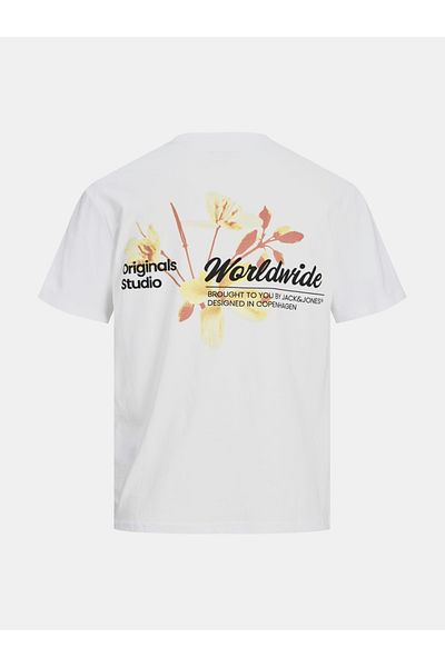 Jack & Jones Quoia Graphic Print Crew Neck T-Shirt