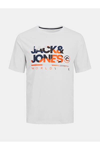 Jack & Jones Спортни панталони с кръгло деколте с отпечатано лого