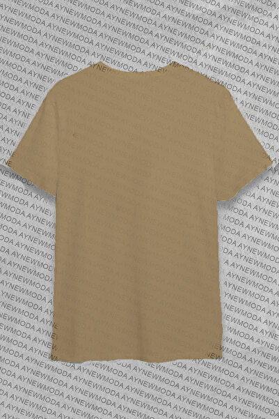 arıkoğlu kumaşçılık Oakland Printed Unisex Oversize T-Shirt and Sweatpants - 2-Piece Bottom Milk Set