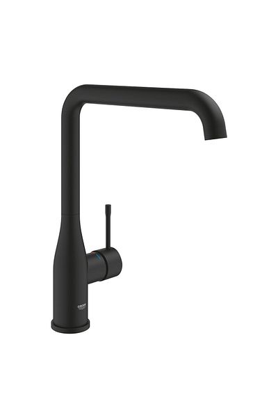 Grohe Baterie de bucatarie Grohe Essence 30505KF0, 3/8'', pipa inalta pivotanta, cartus ceramic, Negru