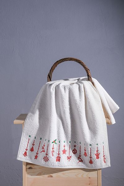MEYN COLLECTİON Christmas Gift 50X90 Single Hand Towel