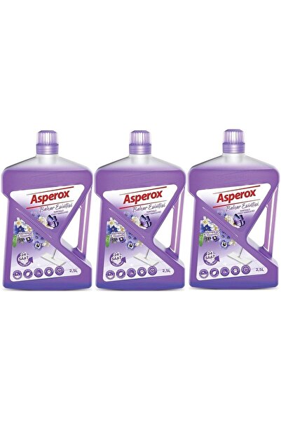 ASPEROX Yüzey Temizleyici 2,5 Lt Menekşe & Yasemin 3 Adet