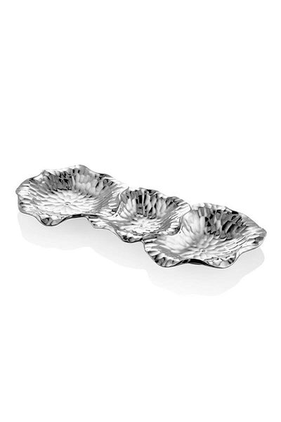 LAMEDORE لوحة لوتس فضية 3 - 49x21x4 سم 1BXS-A1862S