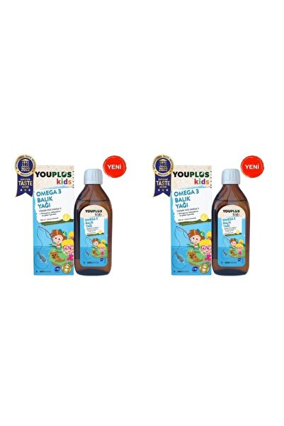 ABDİİBRAHİM Youplus Kids Omega-3 150 ml 2 Kutu