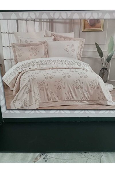 Çapa Home 9 PARÇA PREMİUM ÇARŞAF PİKE NEVRESİM KOMPLE GELİN SETİ