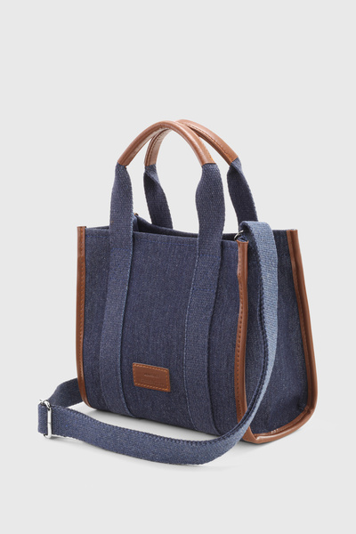 Housebags Denim Tote Çanta 245