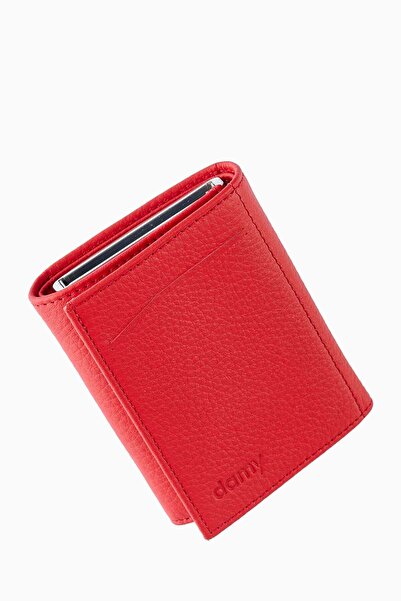 OKAVANGO Portofel mecanic din piele și suport pentru carduri - Accesoriu pent...